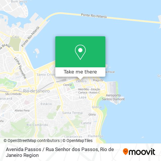 Avenida Passos / Rua Senhor dos Passos map