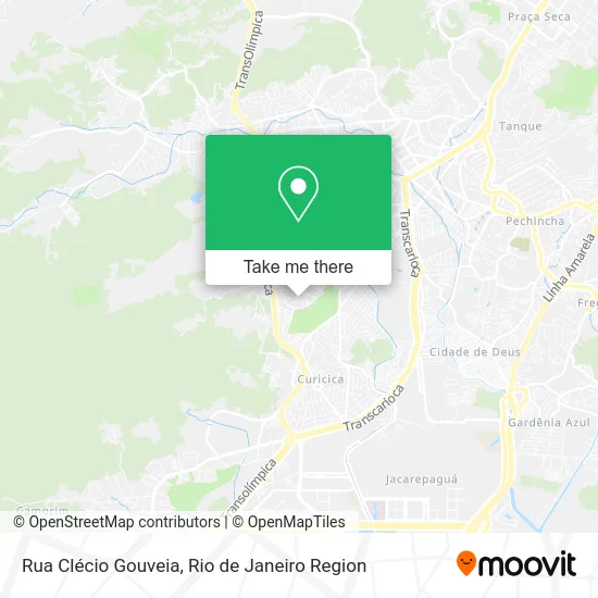 Rua Clécio Gouveia map