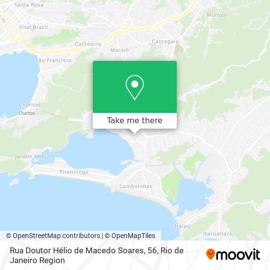 Mapa Rua Doutor Hélio de Macedo Soares, 56