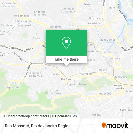 Rua Mossoró map