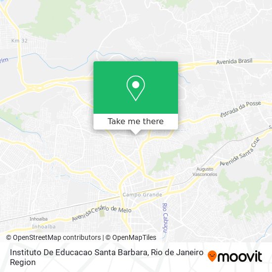 Instituto De Educacao Santa Barbara map