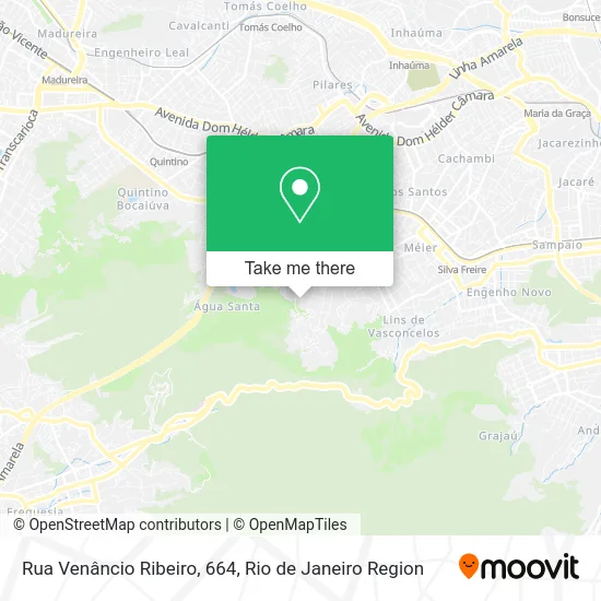 Rua Venâncio Ribeiro, 664 map