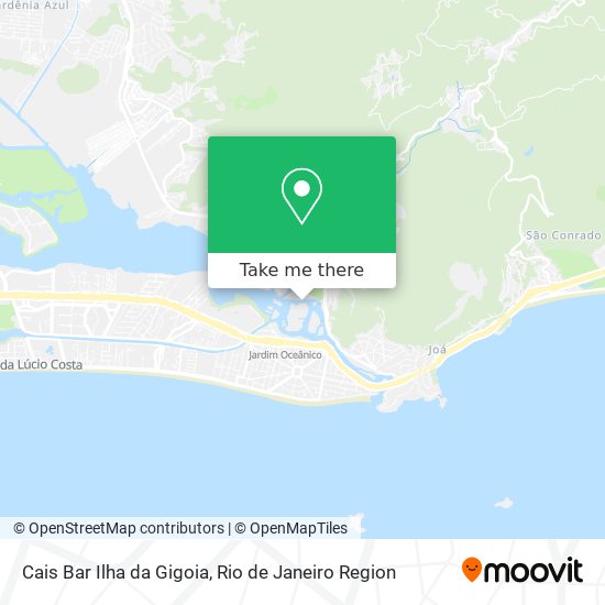 Cais Bar Ilha da Gigoia map