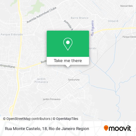 Rua Monte Castelo, 18 map