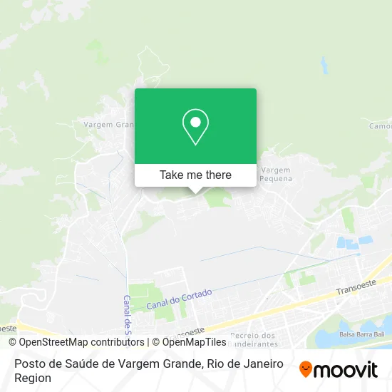 Posto de Saúde de Vargem Grande map