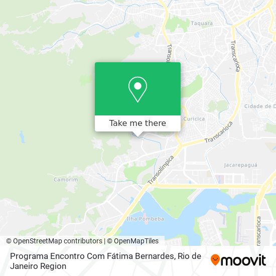 Mapa Programa Encontro Com Fátima Bernardes