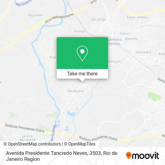 Avenida Presidente Tancredo Neves, 3503 map