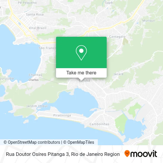 Rua Doutor Osíres Pitanga 3 map