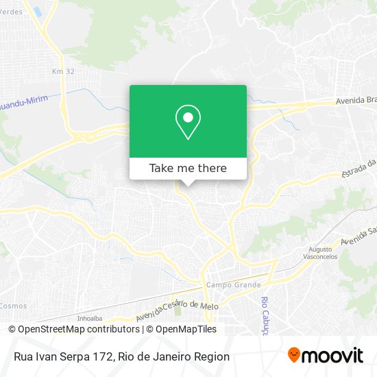 Rua Ivan Serpa 172 map