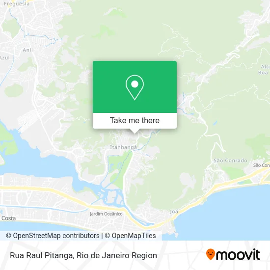 Rua Raul Pitanga map