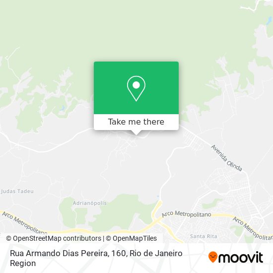 Rua Armando Dias Pereira, 160 map