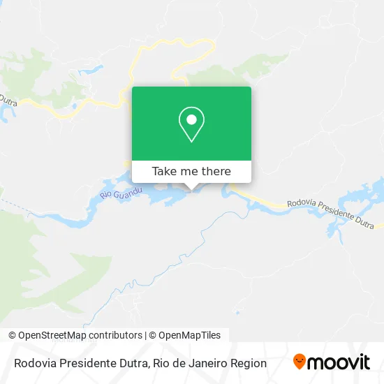 Rodovia Presidente Dutra map