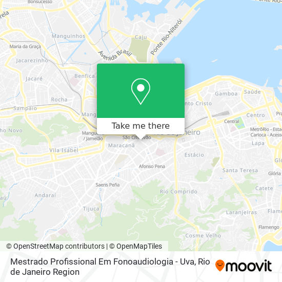 Mestrado Profissional Em Fonoaudiologia - Uva map