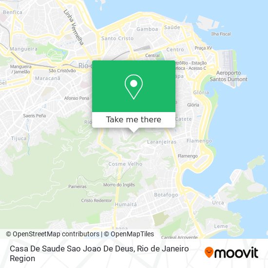 Casa De Saude Sao Joao De Deus map