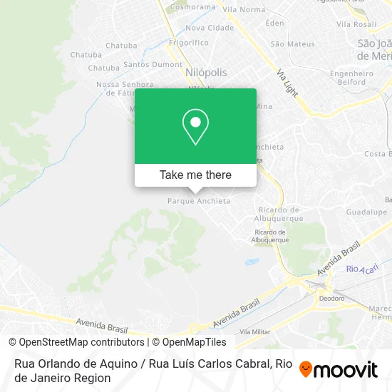 Rua Orlando de Aquino / Rua Luís Carlos Cabral map