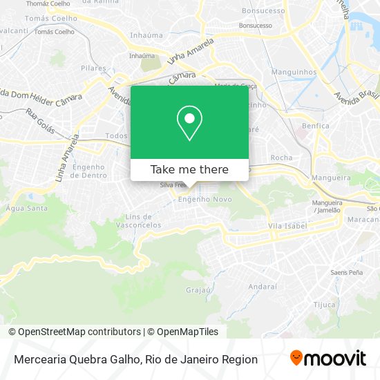 Mercearia Quebra Galho map