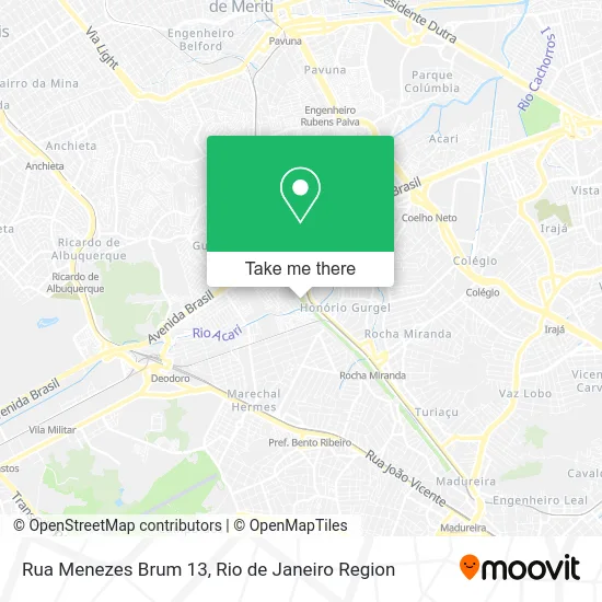 Rua Menezes Brum 13 map