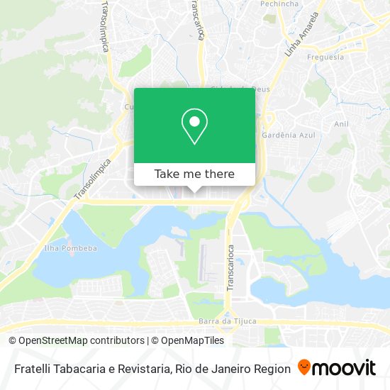 Fratelli Tabacaria e Revistaria map