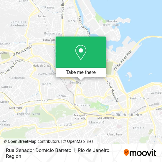 Rua Senador Domício Barreto 1 map