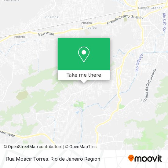 Rua Moacir Torres map