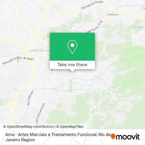 Ama - Artes Marciais e Treinamento Funcional map
