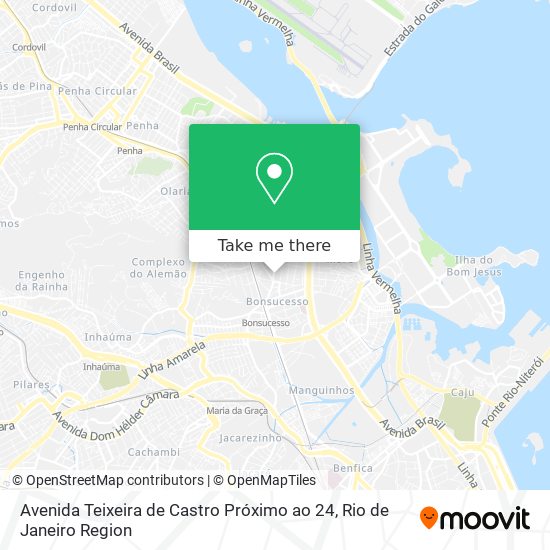 Avenida Teixeira de Castro Próximo ao 24 map