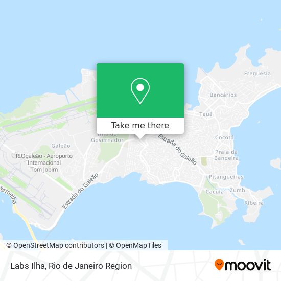 Mapa Labs Ilha