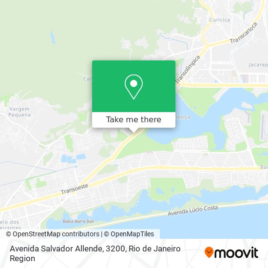 Avenida Salvador Allende, 3200 map