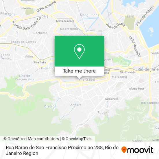 Rua Barao de Sao Francisco Próximo ao 288 map