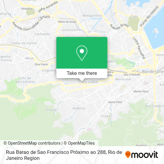 Rua Barao de Sao Francisco Próximo ao 288 map