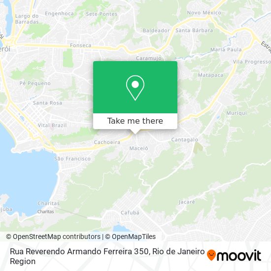 Rua Reverendo Armando Ferreira 350 map