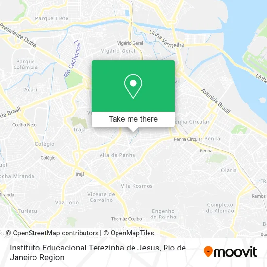 Instituto Educacional Terezinha de Jesus map