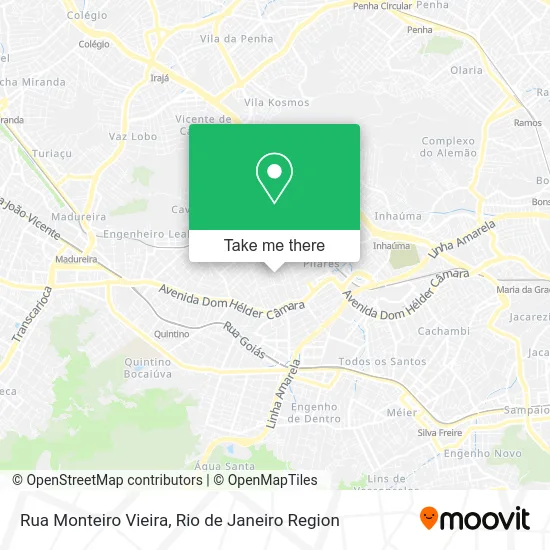 Rua Monteiro Vieira map