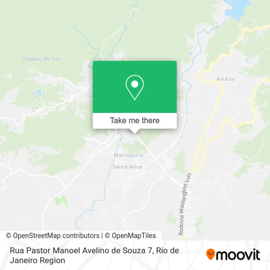 Rua Pastor Manoel Avelino de Souza 7 map