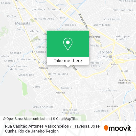Rua Capitão Antunes Vasconcelos / Travessa José Cunha map