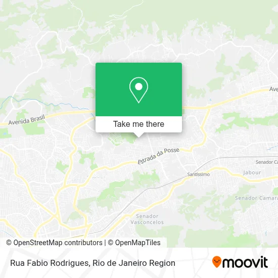 Rua Fabio Rodrigues map