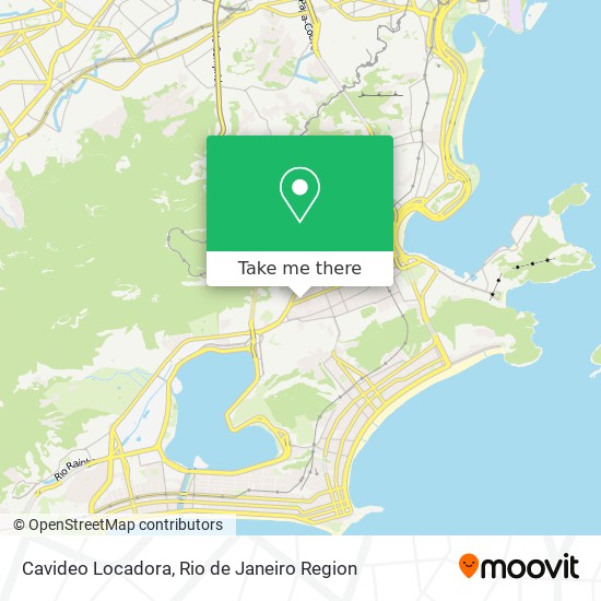 Cavideo Locadora map