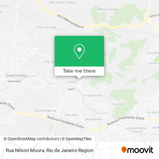 Rua Nilson Moura map