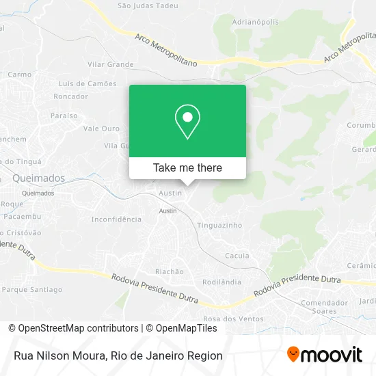 Rua Nilson Moura map