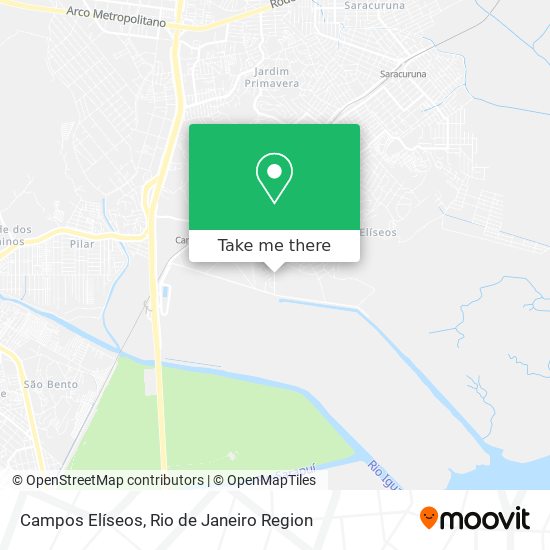 Campos Elíseos map