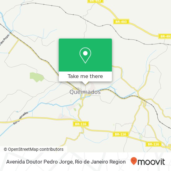 Mapa Avenida Doutor Pedro Jorge