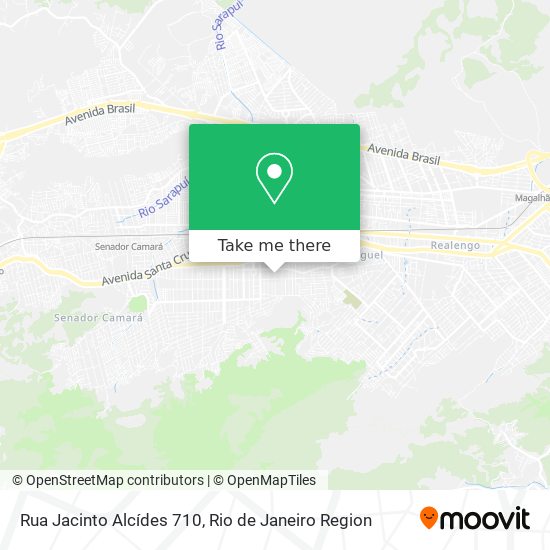 Rua Jacinto Alcídes 710 map