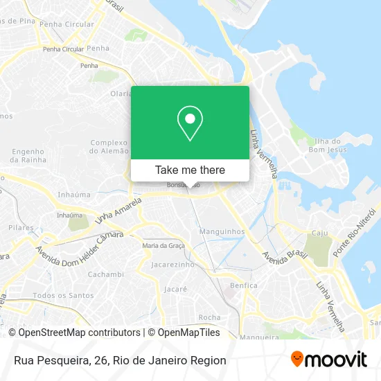 Rua Pesqueira, 26 map
