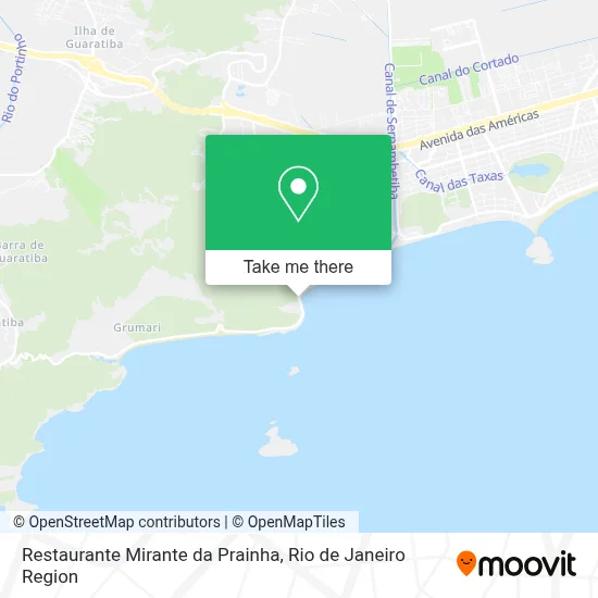 Restaurante Mirante da Prainha map
