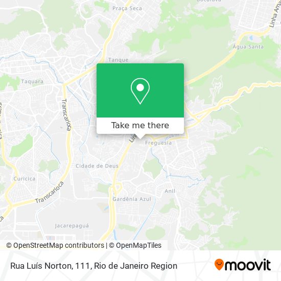 Rua Luís Norton, 111 map