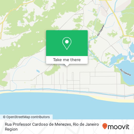 Rua Professor Cardoso de Menezes map