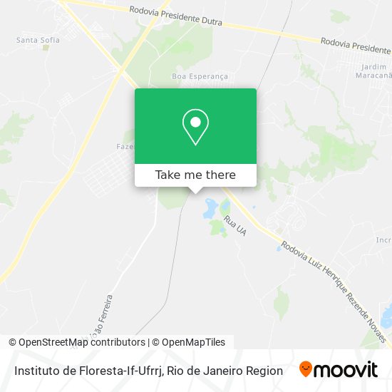 Instituto de Floresta-If-Ufrrj map