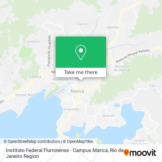 Instituto Federal Fluminense - Campus Maricá map
