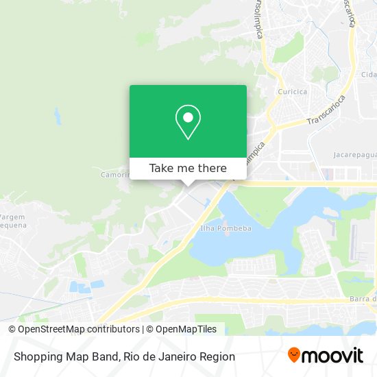 Shopping Map Band map