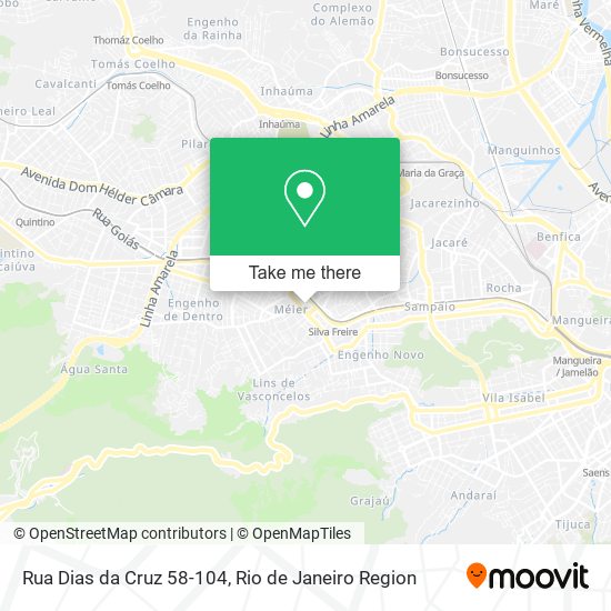Rua Dias da Cruz 58-104 map